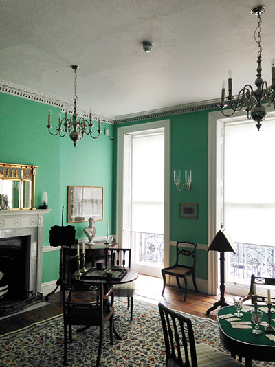 heritage building with modern electrical fittings