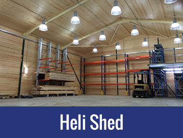 Private client – Heli Shed
