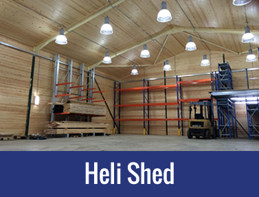 Private client – Heli Shed