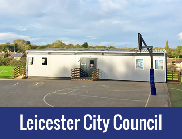 Leicester City Council – Temporary Modular Buildings