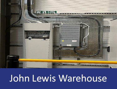 John Lewis Warehouse Lighting, Fenny Lock NDC, Milton Keynes
